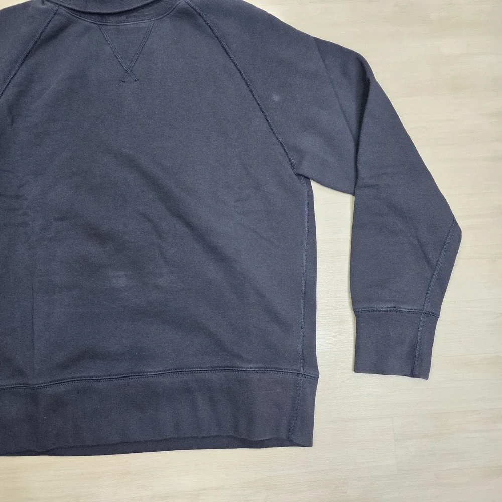 Champion Todd Snyder Men's Turtleneck Navy Blue Sweatshirt‎ Size Medium